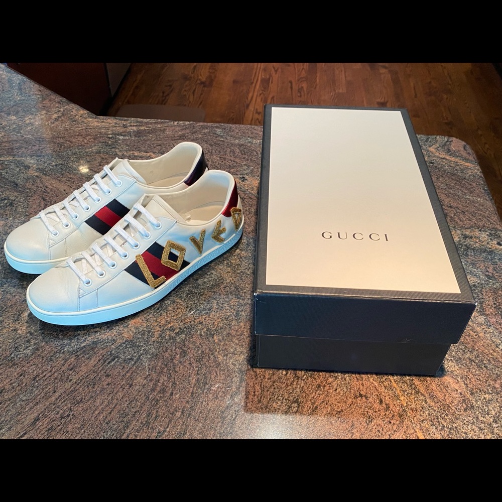 Gucci Ace ‘Loved’ Sneakers Like New